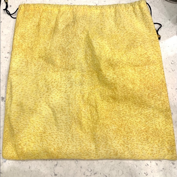 SOLD FENDI DUST BAG w/GOLD TONE ACCENTS DRAWSTRING - Picture 6 of 6